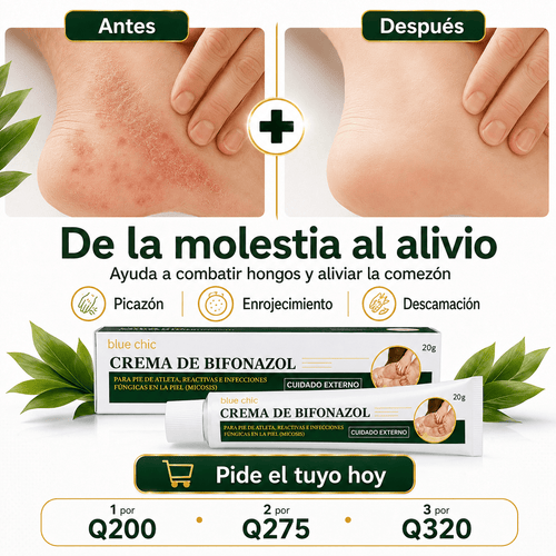Bifonazol Skin Relief - Alivio y cuidado frente a molestias causadas por hongos. - AURÈNE