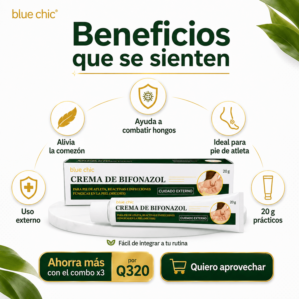 Bifonazol Skin Relief - Alivio y cuidado frente a molestias causadas por hongos. - AURÈNE