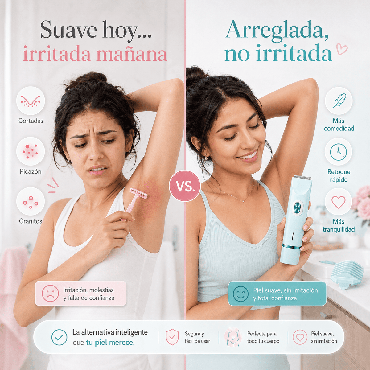 Nueva Depiladora con Efecto Laser + Ebook Gratuito 🎁 - AURÈNE