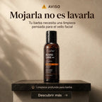 Beard Growth Shampoo Premium para Barba – Limpieza Profunda con Sándalo - AURÈNE