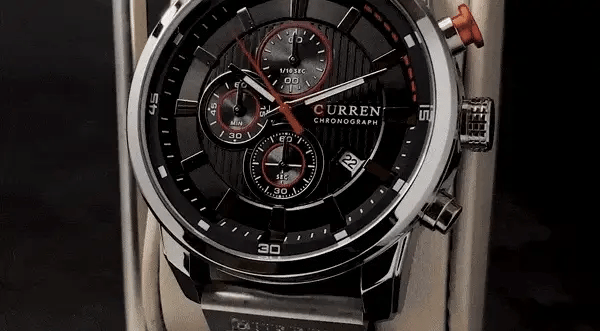 Curren 8291 original con pulso de cuero