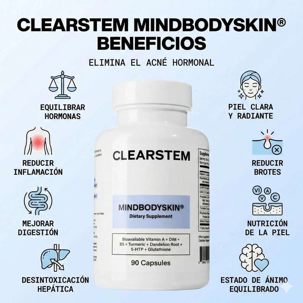 MindBodySkin La Formula 1 para combatir el ACNE hormonal - AURÈNE